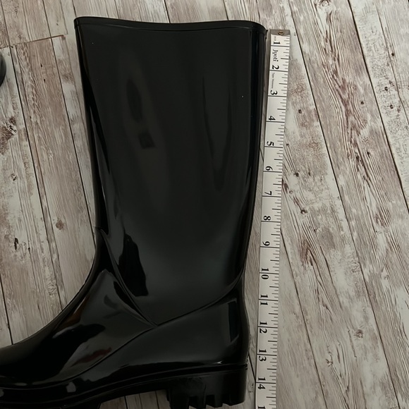 Arizona Black Rain Boots Size 10 - Picture 10 of 14